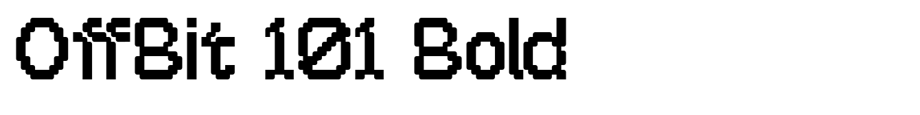 OffBit 101 Bold